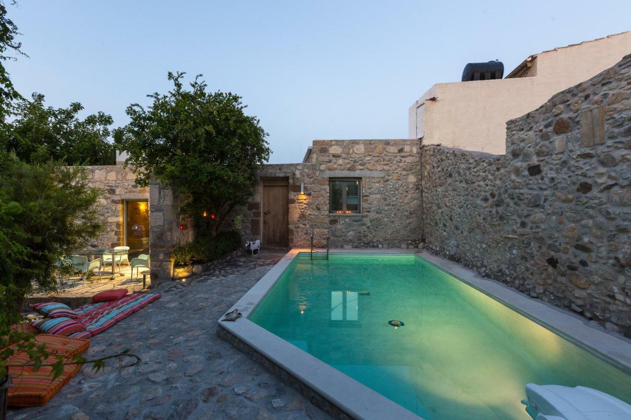 Muazzo Creta Stone House, Nature Escape With Pool, By Thinkvilla Pigí Buitenkant foto