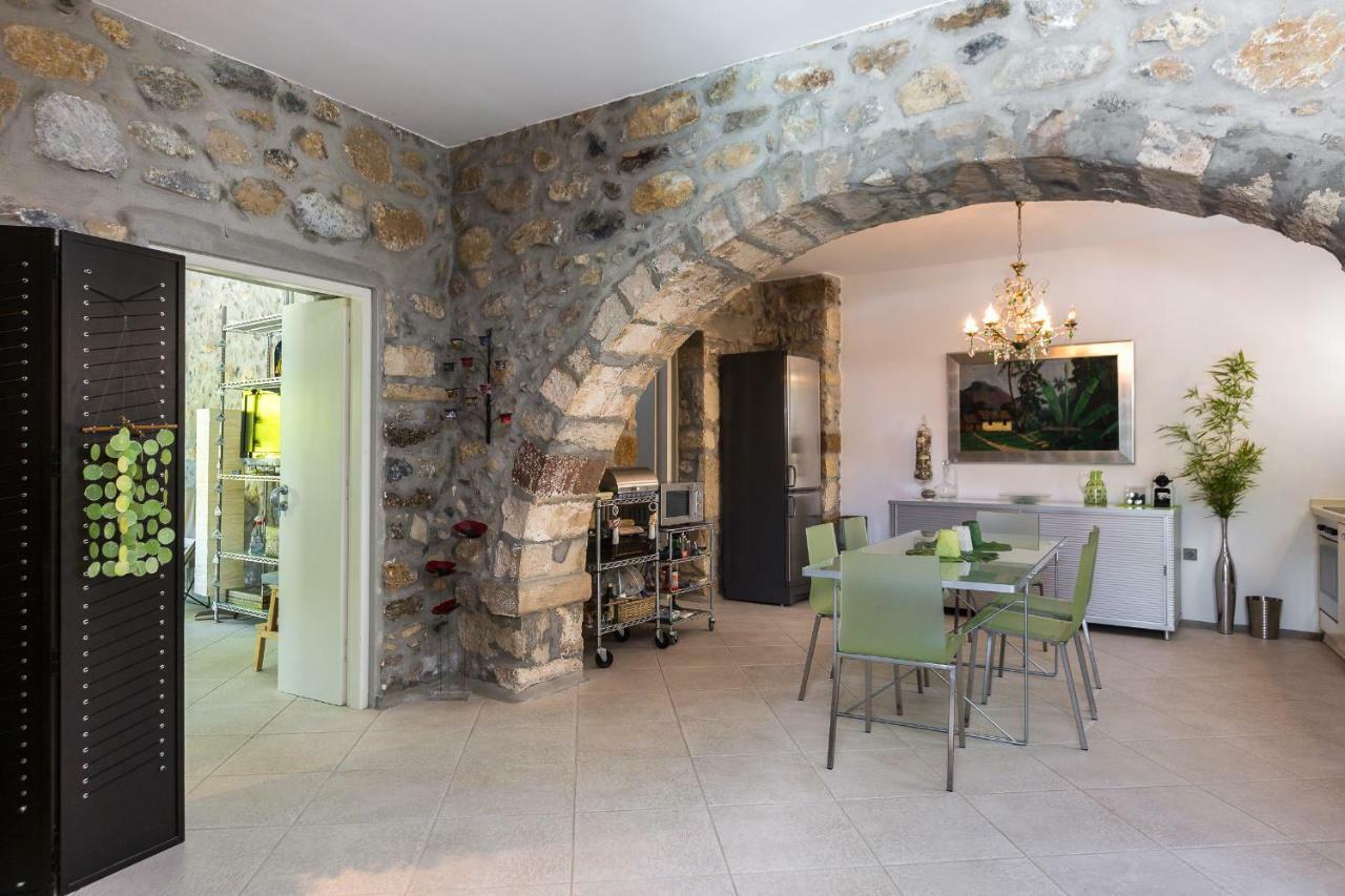 Muazzo Creta Stone House, Nature Escape With Pool, By Thinkvilla Pigí Buitenkant foto
