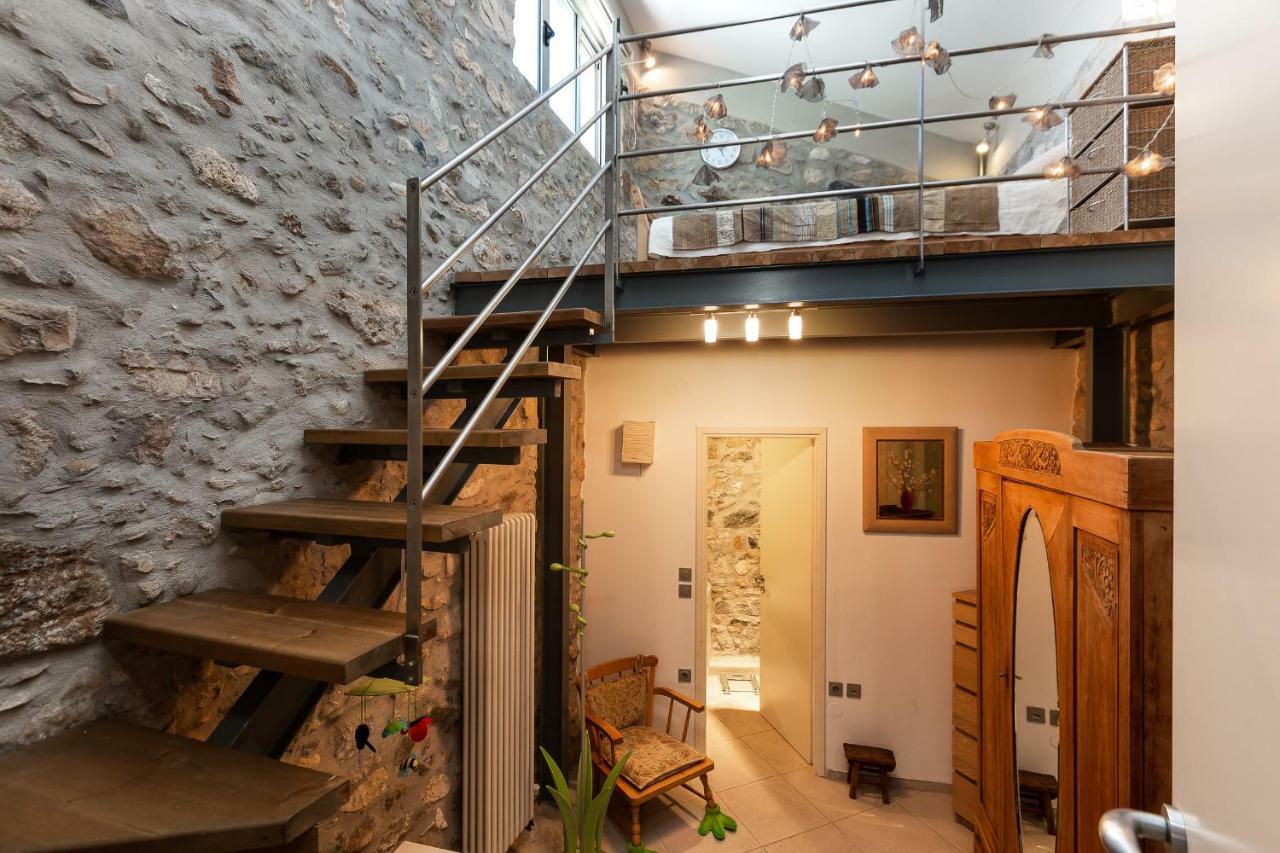 Muazzo Creta Stone House, Nature Escape With Pool, By Thinkvilla Pigí Buitenkant foto