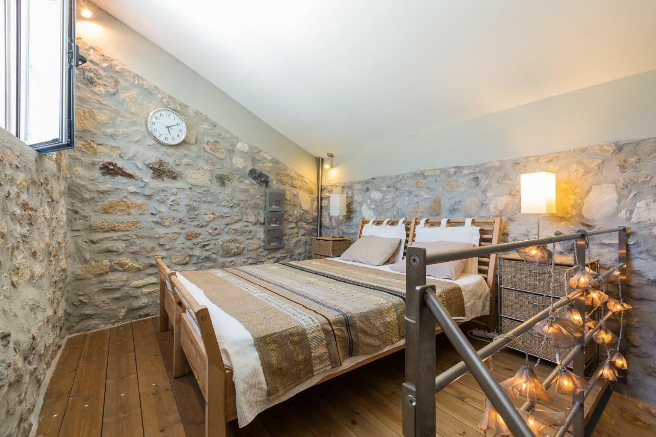 Muazzo Creta Stone House, Nature Escape With Pool, By Thinkvilla Pigí Buitenkant foto