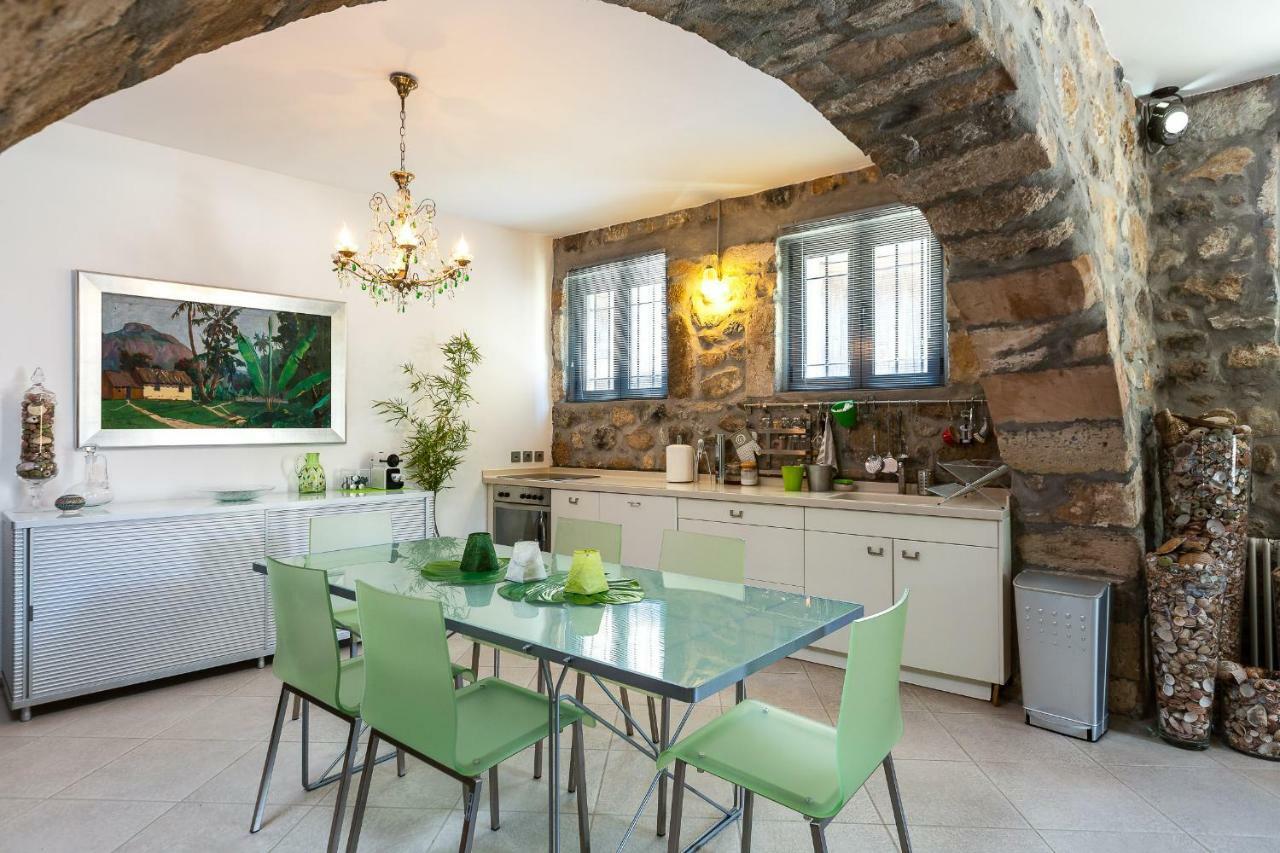 Muazzo Creta Stone House, Nature Escape With Pool, By Thinkvilla Pigí Buitenkant foto