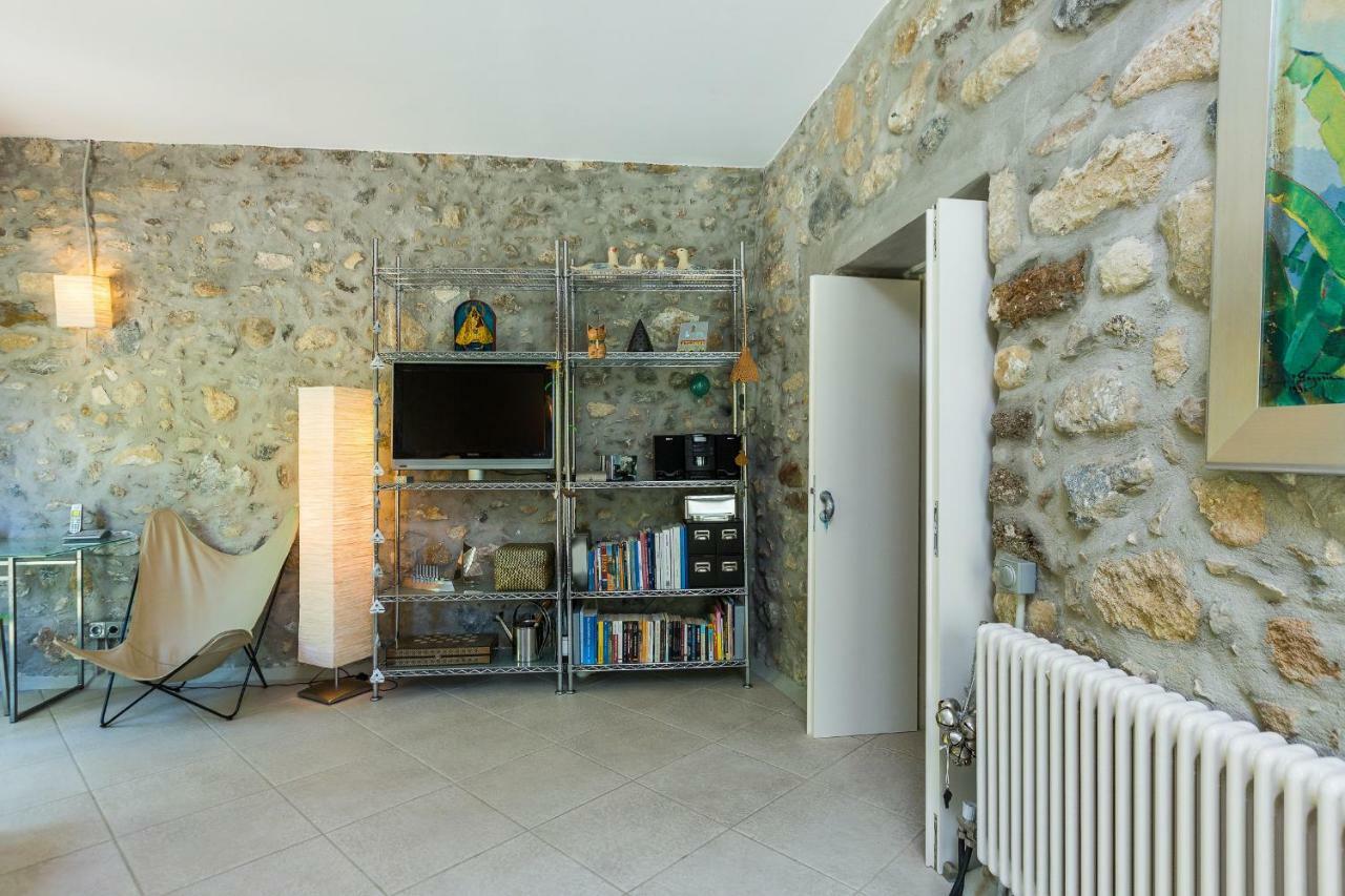 Muazzo Creta Stone House, Nature Escape With Pool, By Thinkvilla Pigí Buitenkant foto